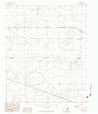 Conway Texas Historical topographic map, 1:24000 scale, 7.5 X 7.5 Minute, Year 1983