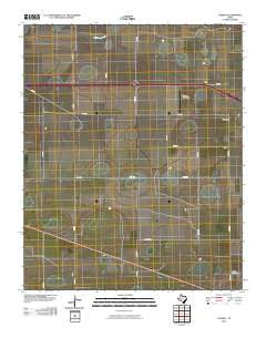Conway Texas Historical topographic map, 1:24000 scale, 7.5 X 7.5 Minute, Year 2010