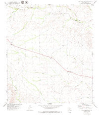 Cook Creek North Texas Historical topographic map, 1:24000 scale, 7.5 X 7.5 Minute, Year 1979