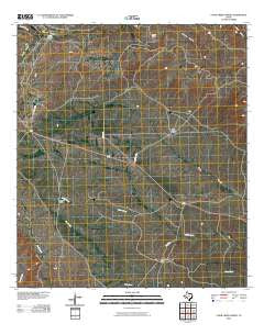 Cook Creek North Texas Historical topographic map, 1:24000 scale, 7.5 X 7.5 Minute, Year 2010