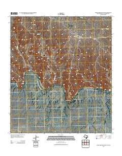 Cook Creek South Texas Historical topographic map, 1:24000 scale, 7.5 X 7.5 Minute, Year 2013