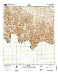 Cook Creek South Texas Current topographic map, 1:24000 scale, 7.5 X 7.5 Minute, Year 2016