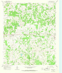 Cookville Texas Historical topographic map, 1:24000 scale, 7.5 X 7.5 Minute, Year 1965
