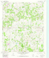 Cookville Texas Historical topographic map, 1:24000 scale, 7.5 X 7.5 Minute, Year 1965