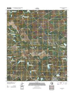 Coolidge Texas Historical topographic map, 1:24000 scale, 7.5 X 7.5 Minute, Year 2013