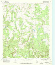 Coon Hollow Texas Historical topographic map, 1:24000 scale, 7.5 X 7.5 Minute, Year 1968