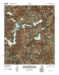 Coon Creek Lake Texas Historical topographic map, 1:24000 scale, 7.5 X 7.5 Minute, Year 2010