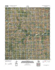 Coon Dive Draw NW Texas Historical topographic map, 1:24000 scale, 7.5 X 7.5 Minute, Year 2012