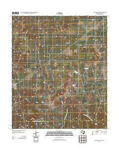 Coon Hollow Texas Historical topographic map, 1:24000 scale, 7.5 X 7.5 Minute, Year 2012
