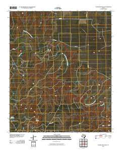Cooper Mountain Texas Historical topographic map, 1:24000 scale, 7.5 X 7.5 Minute, Year 2010