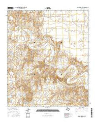 Cooper Mountain Texas Current topographic map, 1:24000 scale, 7.5 X 7.5 Minute, Year 2016