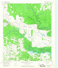 Coopers Chapel Texas Historical topographic map, 1:24000 scale, 7.5 X 7.5 Minute, Year 1965