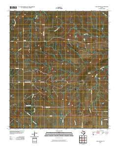 Cope Branch Texas Historical topographic map, 1:24000 scale, 7.5 X 7.5 Minute, Year 2010