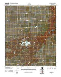 Cope Creek Texas Historical topographic map, 1:24000 scale, 7.5 X 7.5 Minute, Year 2010