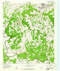 Copperas Cove Texas Historical topographic map, 1:24000 scale, 7.5 X 7.5 Minute, Year 1958