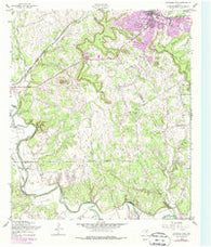 Copperas Cove Texas Historical topographic map, 1:24000 scale, 7.5 X 7.5 Minute, Year 1958