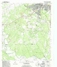 Copperas Cove Texas Historical topographic map, 1:24000 scale, 7.5 X 7.5 Minute, Year 1995