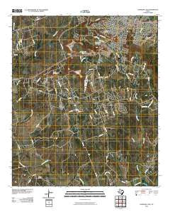 Copperas Cove Texas Historical topographic map, 1:24000 scale, 7.5 X 7.5 Minute, Year 2010