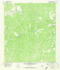 Coralina Ranch Texas Historical topographic map, 1:24000 scale, 7.5 X 7.5 Minute, Year 1970