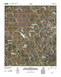 Corbet Texas Historical topographic map, 1:24000 scale, 7.5 X 7.5 Minute, Year 2010