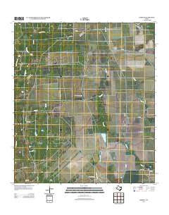 Cordele Texas Historical topographic map, 1:24000 scale, 7.5 X 7.5 Minute, Year 2013