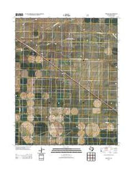 Corlena Texas Historical topographic map, 1:24000 scale, 7.5 X 7.5 Minute, Year 2012