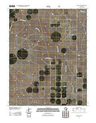 Corlena NW Texas Historical topographic map, 1:24000 scale, 7.5 X 7.5 Minute, Year 2011