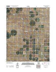 Corlena NW Texas Historical topographic map, 1:24000 scale, 7.5 X 7.5 Minute, Year 2012