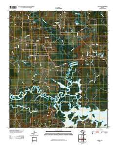 Corley Texas Historical topographic map, 1:24000 scale, 7.5 X 7.5 Minute, Year 2010