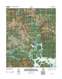 Corley Texas Historical topographic map, 1:24000 scale, 7.5 X 7.5 Minute, Year 2013