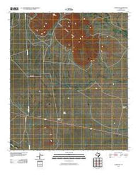 Cornudas Texas Historical topographic map, 1:24000 scale, 7.5 X 7.5 Minute, Year 2010