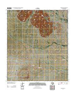 Cornudas Texas Historical topographic map, 1:24000 scale, 7.5 X 7.5 Minute, Year 2012