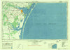 Corpus Christi Texas Historical topographic map, 1:250000 scale, 1 X 2 Degree, Year 1956