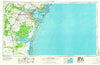 Corpus Christi Texas Historical topographic map, 1:250000 scale, 1 X 2 Degree, Year 1966