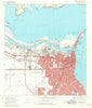 Corpus Christi Texas Historical topographic map, 1:24000 scale, 7.5 X 7.5 Minute, Year 1968