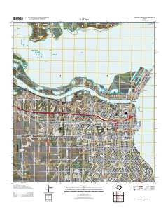 Corpus Christi Texas Historical topographic map, 1:24000 scale, 7.5 X 7.5 Minute, Year 2013
