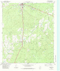 Corrigan Texas Historical topographic map, 1:24000 scale, 7.5 X 7.5 Minute, Year 1984