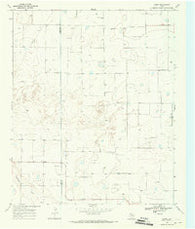 Corry Texas Historical topographic map, 1:24000 scale, 7.5 X 7.5 Minute, Year 1968