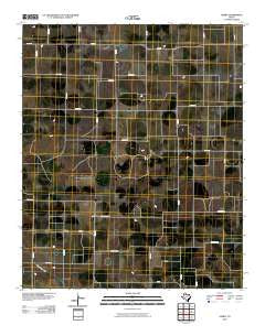 Corry Texas Historical topographic map, 1:24000 scale, 7.5 X 7.5 Minute, Year 2010