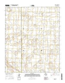 Corry Texas Current topographic map, 1:24000 scale, 7.5 X 7.5 Minute, Year 2016