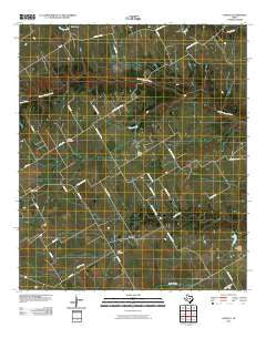 Coryell Texas Historical topographic map, 1:24000 scale, 7.5 X 7.5 Minute, Year 2010