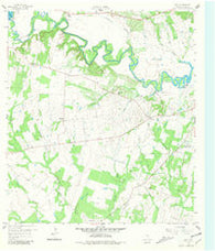 Cost Texas Historical topographic map, 1:24000 scale, 7.5 X 7.5 Minute, Year 1959