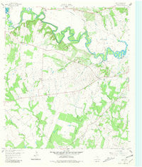 Cost Texas Historical topographic map, 1:24000 scale, 7.5 X 7.5 Minute, Year 1959