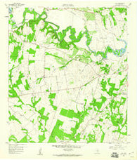 Cost Texas Historical topographic map, 1:24000 scale, 7.5 X 7.5 Minute, Year 1959