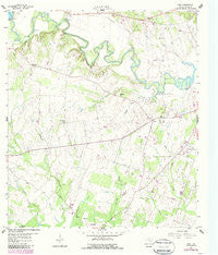 Cost Texas Historical topographic map, 1:24000 scale, 7.5 X 7.5 Minute, Year 1959