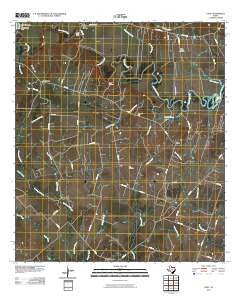 Cost Texas Historical topographic map, 1:24000 scale, 7.5 X 7.5 Minute, Year 2010