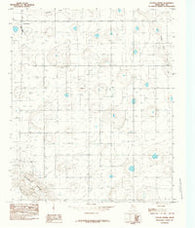 Cotton Center Texas Historical topographic map, 1:24000 scale, 7.5 X 7.5 Minute, Year 1985