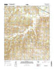 Cottondale Texas Current topographic map, 1:24000 scale, 7.5 X 7.5 Minute, Year 2016
