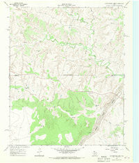 Cottonwood Camp Texas Historical topographic map, 1:24000 scale, 7.5 X 7.5 Minute, Year 1967