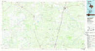 Cotulla Texas Historical topographic map, 1:100000 scale, 30 X 60 Minute, Year 1985